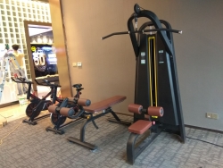 湖南郴州北湖碧桂园健身房案例 榴莲视频app官方网站入口地产健身器材图片展示